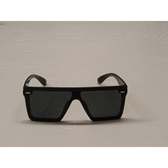 Unbranded Minus Chrome Style Black Frame & Black Lense Sunglasses Unisex New - Picture 1 of 4